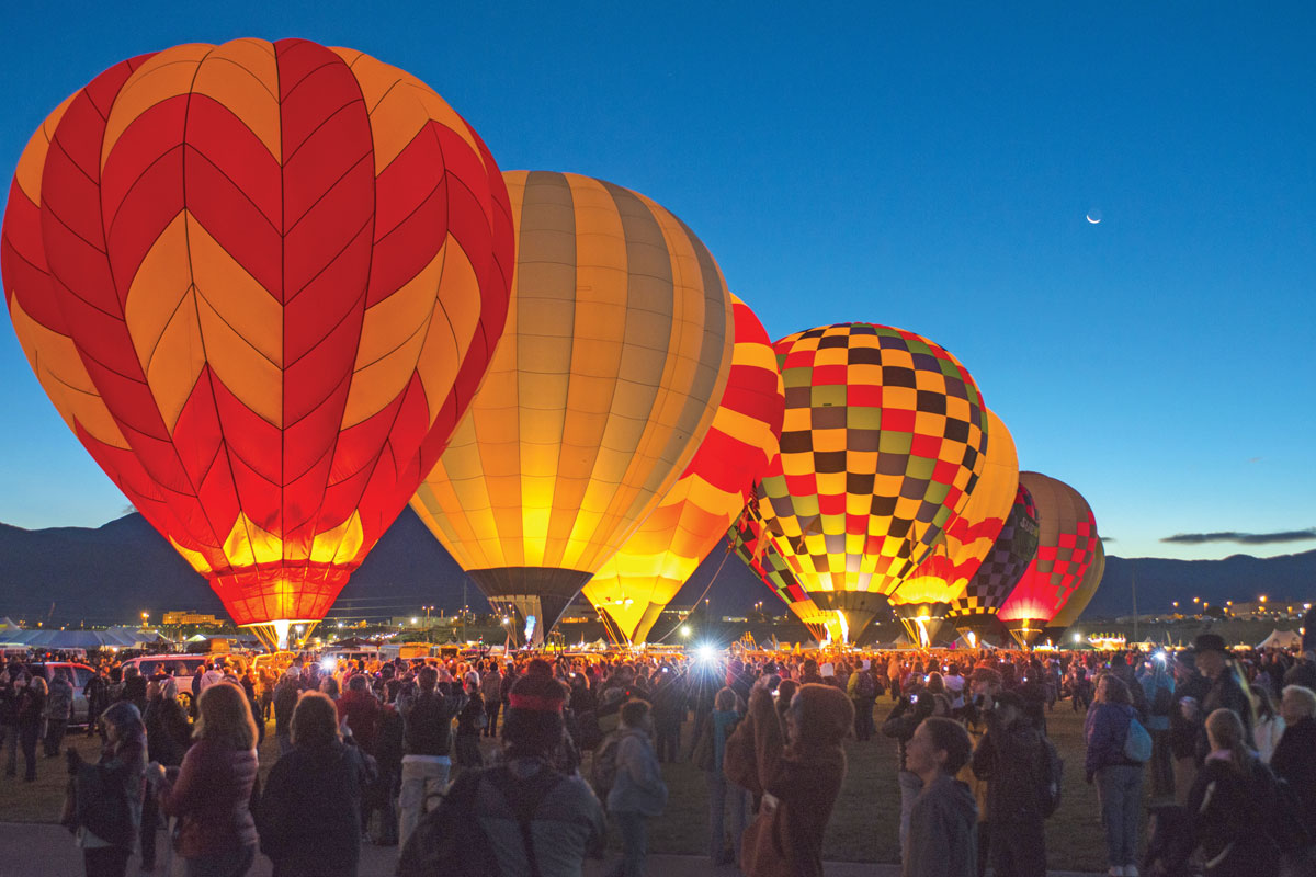 Albuquerque Balloon Fiesta – Oct 8, 2021 – Anywhere But 