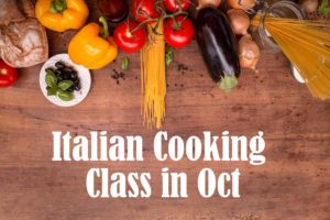 FREE Italian Online Cooking Class - 10/29 @ Your Computer!