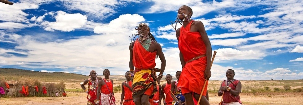 Maasai Dancers in Kenya