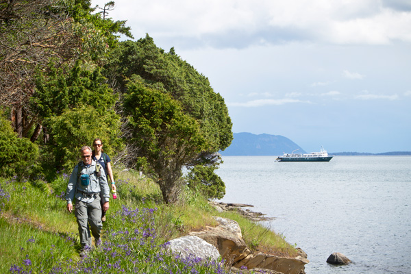 Hike along the Puget Sound shore