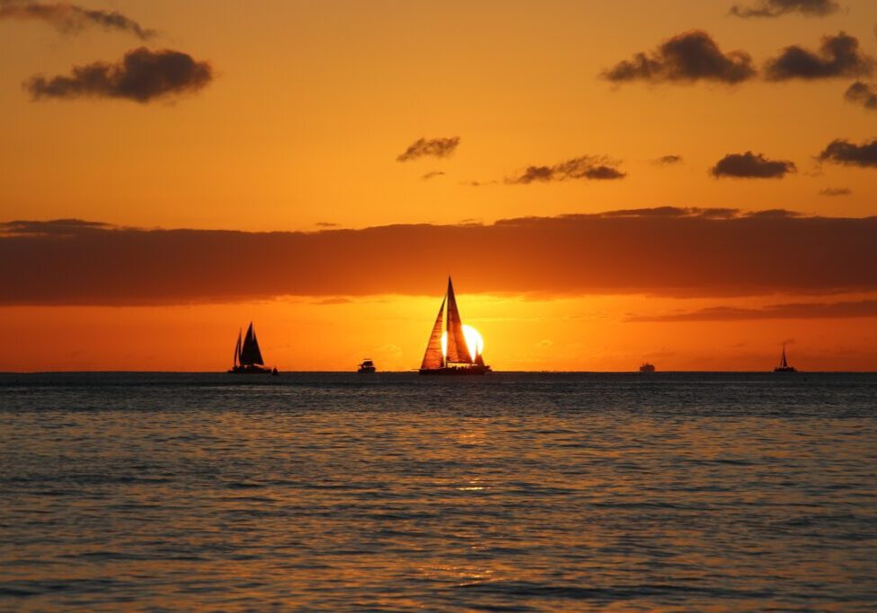 Island of Hawaii Sunset